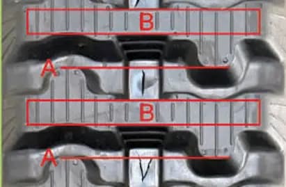 One Tread Lug per Link